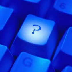 image of question mark on a key of a keyboard, Jr.