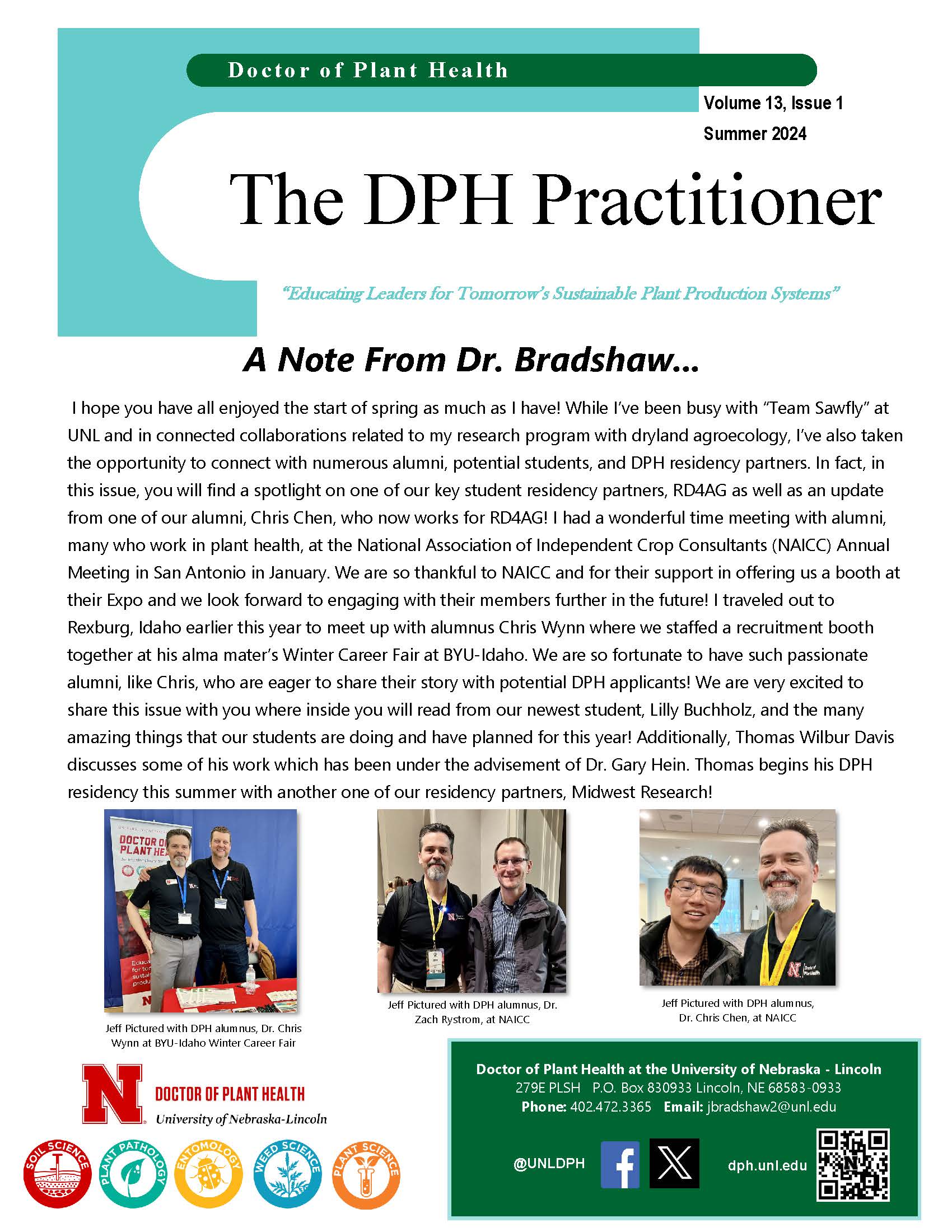 Cover of June 2024 DPH Newsletter